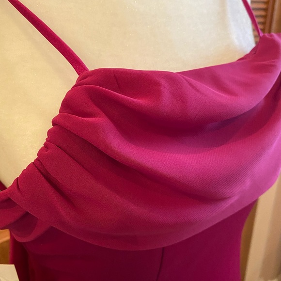 ❣️NWT❣️MAGENTA junior brides made dress - Picture 2 of 8